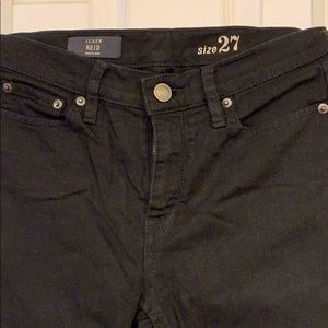 J CREW black skinny jeans